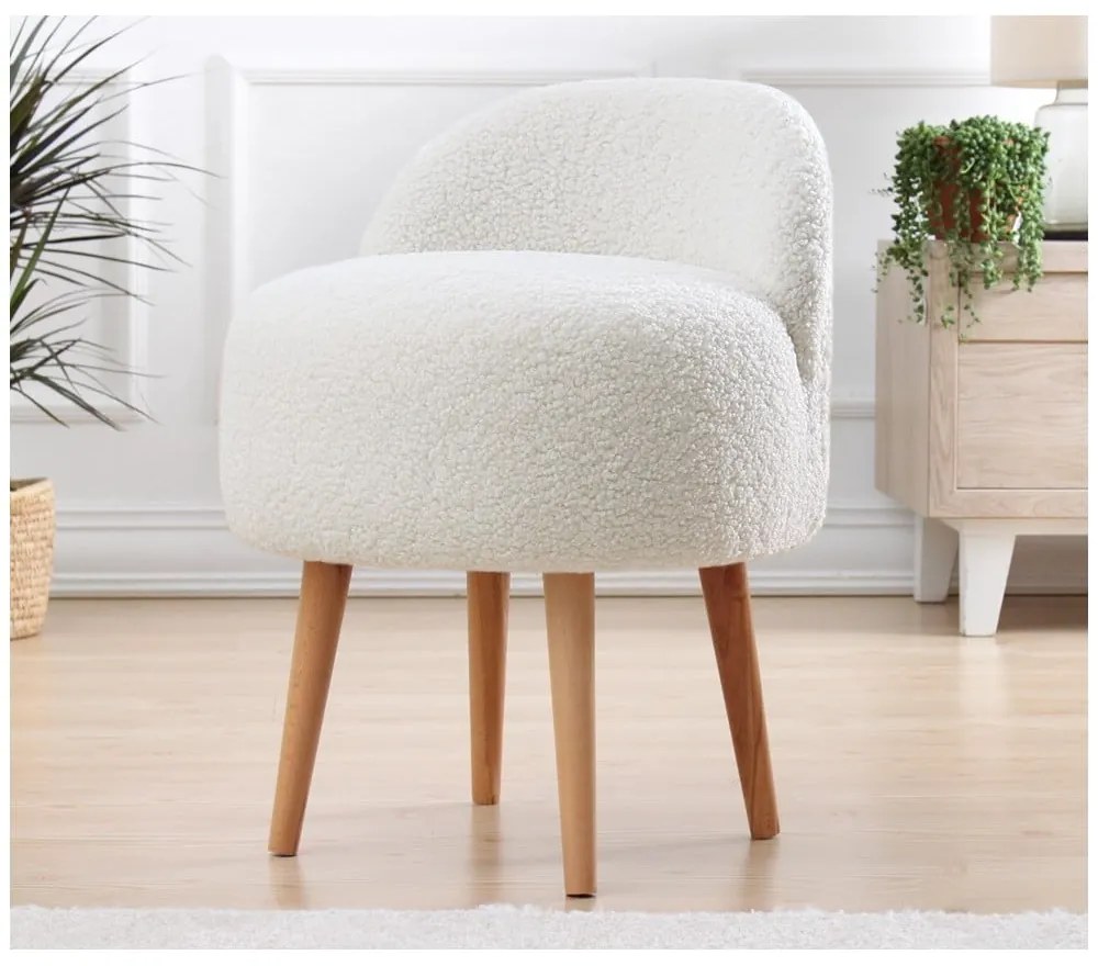 Sgabello bianco Rufmee - Artie