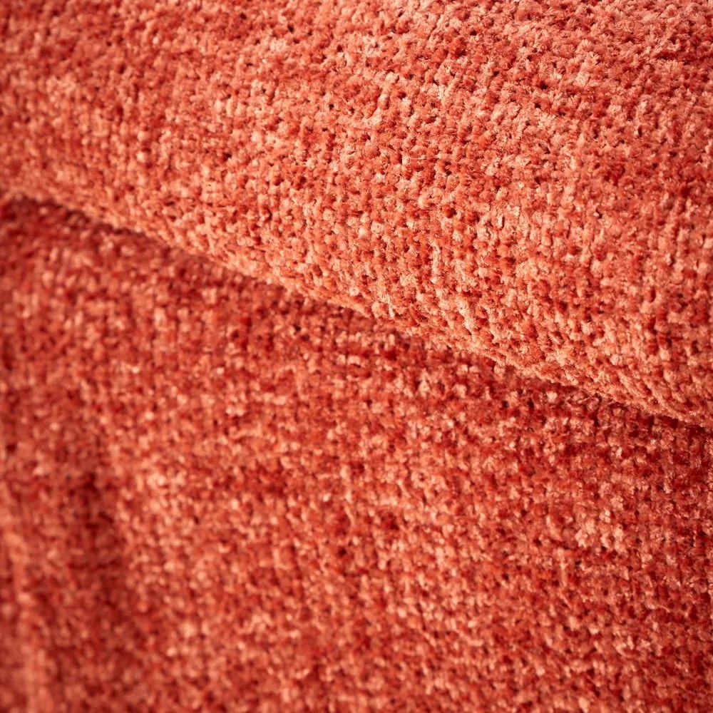 Coperta color mattone in ciniglia 130x170 cm Wilson – Catherine Lansfield