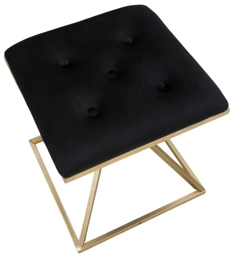 Sedia in nero e oro Piramid - Mauro Ferretti