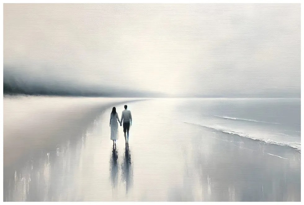 Quadro su tela – Passeggiata sul mare