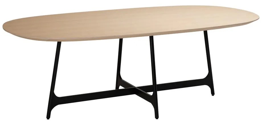 Tavolo da pranzo con piano in rovere 110x220 cm Ooid - DAN-FORM Denmark
