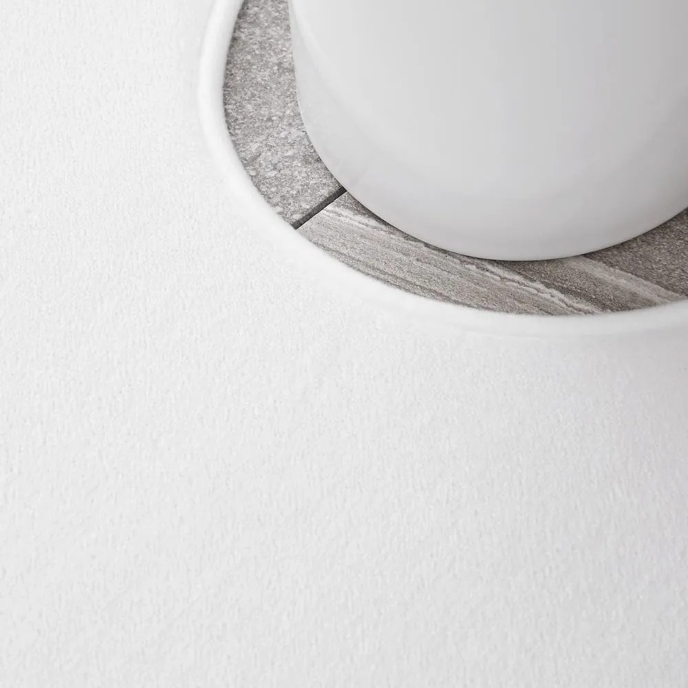 Set di tappetini per il bagno bianchi in memory foam 2 pz per WC 50x80 cm Anti-Bacterial – Catherine Lansfield