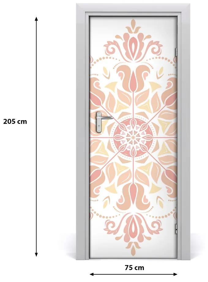 Sticker porta Pattern orientale 75x205 cm