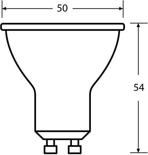 Lampadina LED ECO GU10/5W/230V 2700K 350lm