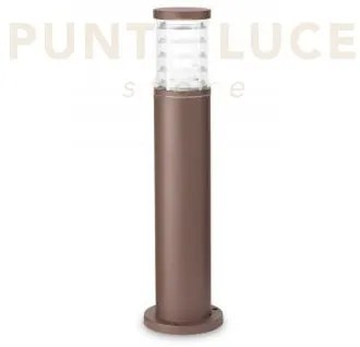 Tronco paletto 1 luce attacco e27 h.60,5cm ip65 coffee