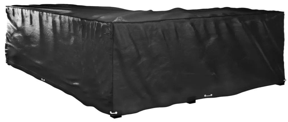 Copertura mobili da giardino a l 18 occhielli 220x285x80 cm