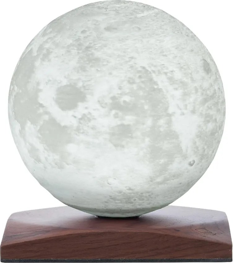 Decorazione luminosa marrone scuro con ricarica USB ø 12 cm Smart LunaSpin – Gingko