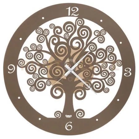 Orologio da parete particolare albero della vita piccolo oro laccat...