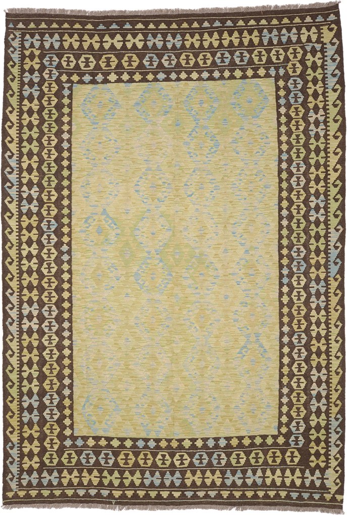 Kilim Tappeto 290x200 (Afghanistan) Tessuto A Mano