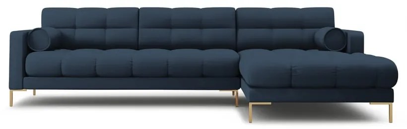 Divano angolare blu (angolo destro) Bali - Cosmopolitan Design