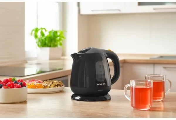 Sencor - Bollitore 1 l 1100W/230V nero/grigio