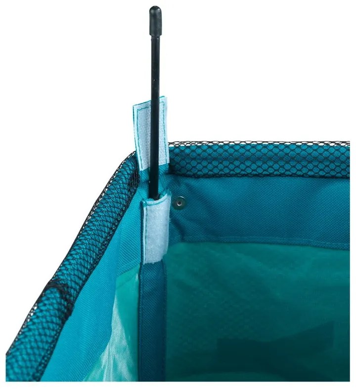 Cesto portabiancheria color petrolio , 44,4 l Corno - Wenko