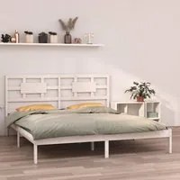 Giroletto Bianco in Legno Massello 160x200 cm 3105676