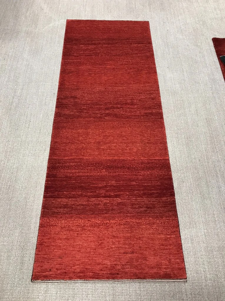 Loribaft Tappeto 240 x 90 Rosso (Iran) Annodato A Mano