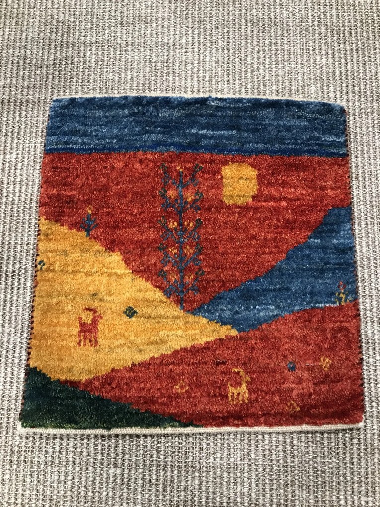 Gabbeh Tappeto persiano 40x40 (Iran) Annodato A Mano