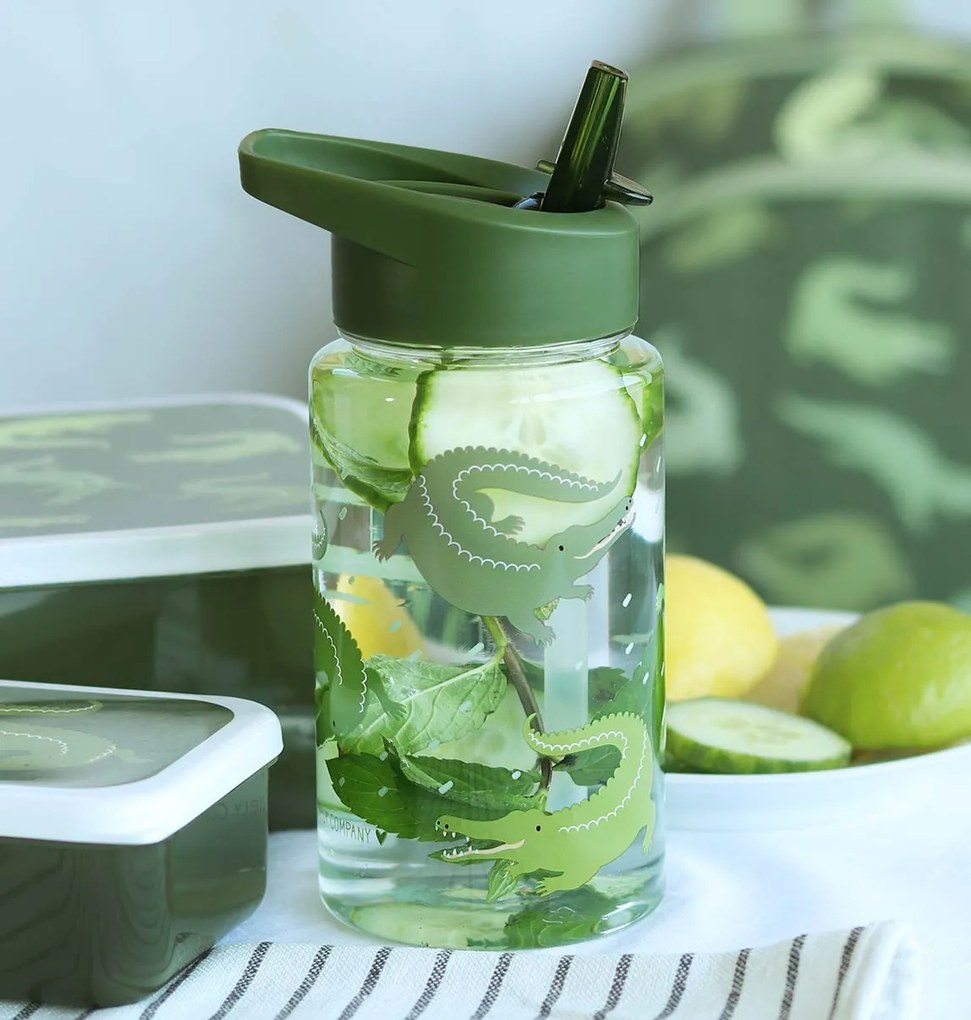 A Little Lovely Company - borraccia - coccodrillo