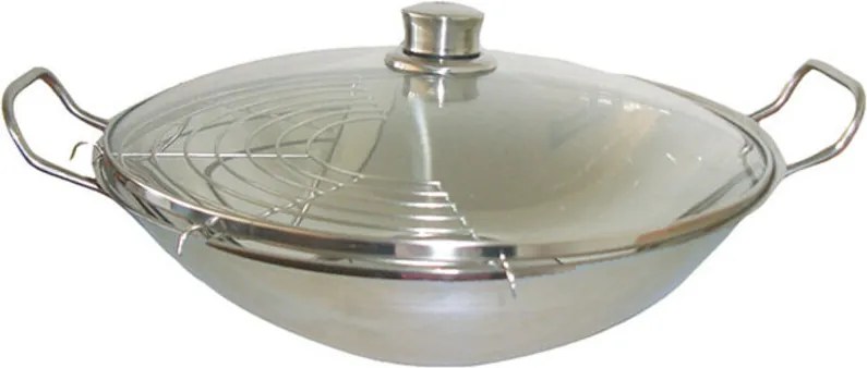 Bosch - wok con coperchio in vetro - hez390090