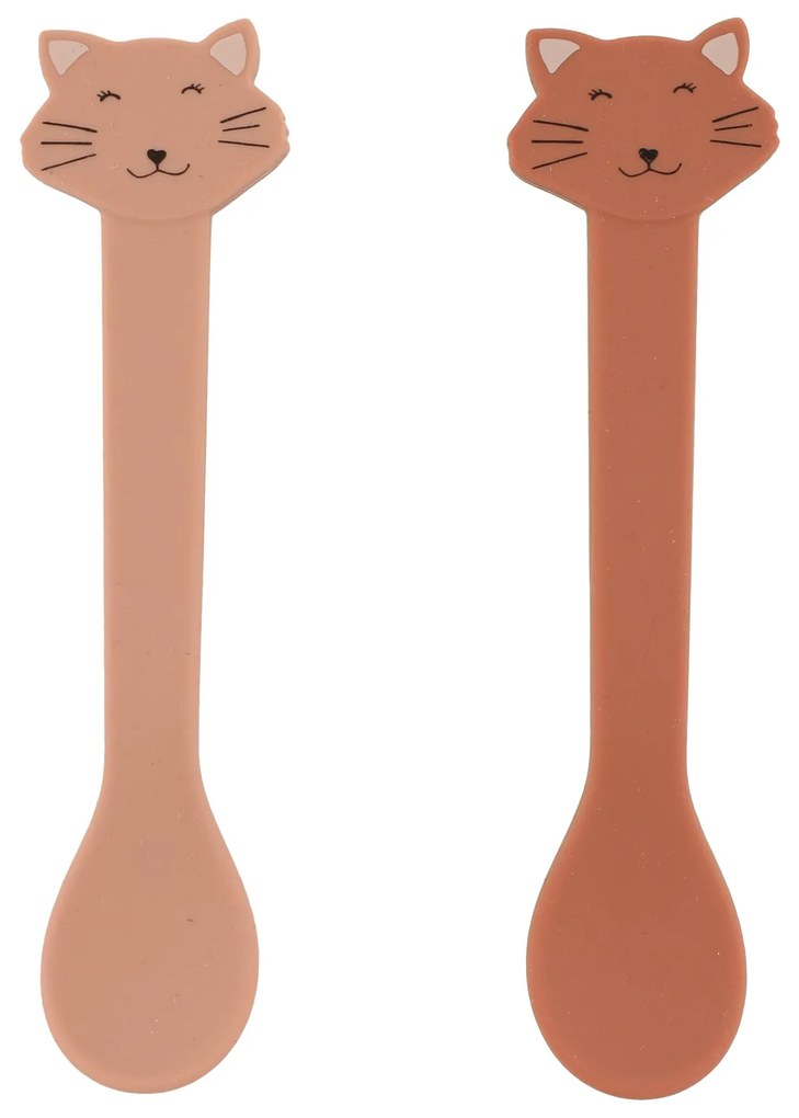 Cucchiaini in silicone 2 pezzi Mrs. Cat