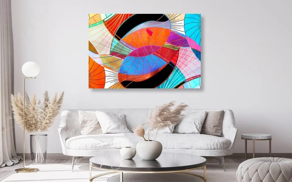 Quadro su tela – Astrazione colorata