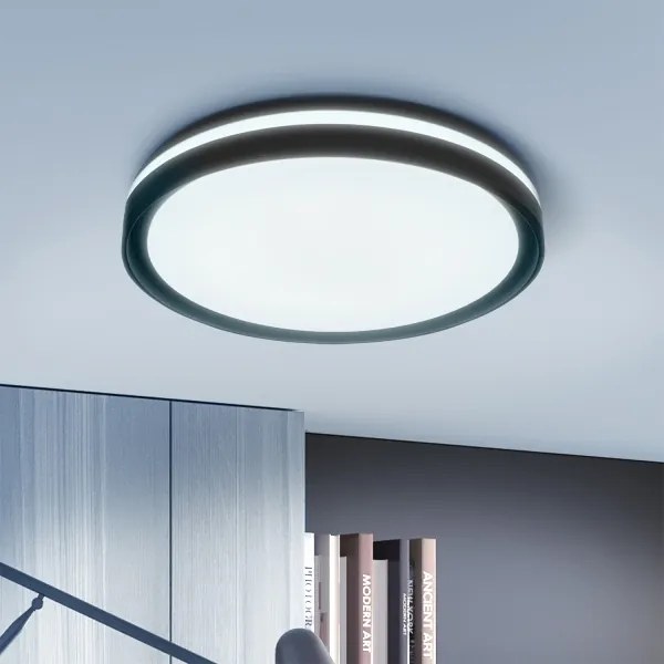 Brilagi - Lampada LED dimmerabile NAOMI LED/48W/230V 3000-6500K Ø 39 cm nero + telecomando