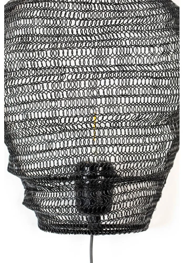 Lampada da parete nera Lena - White Label