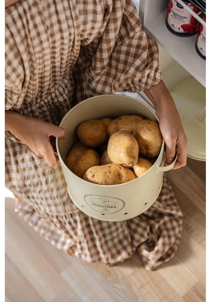 Cassetta per patate in acciaio - Esschert Design