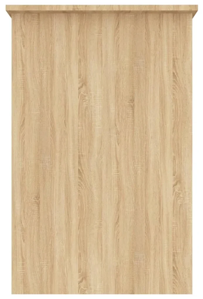 Scrivania rovere sonoma 100x50x76 cm in truciolato