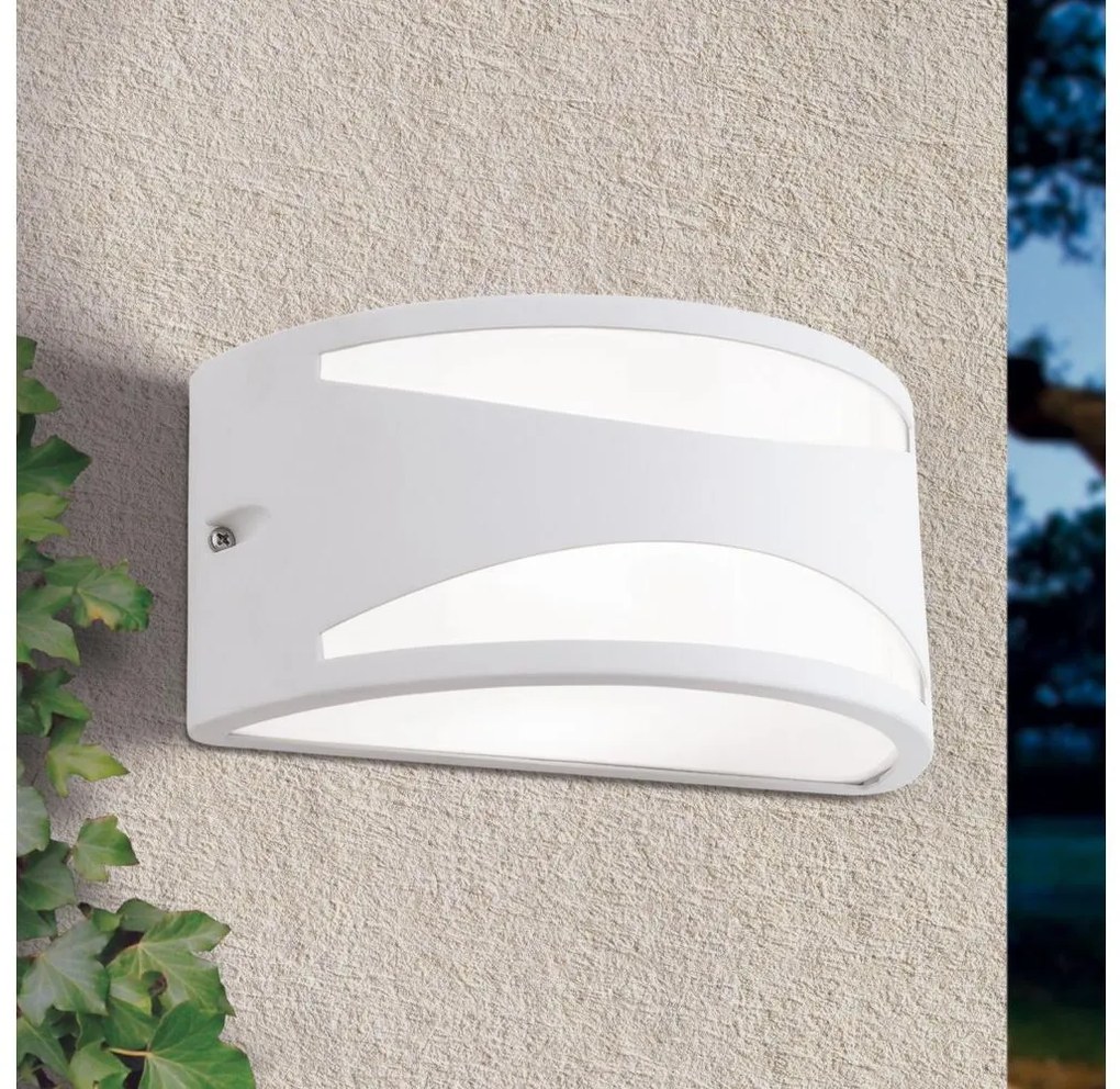 Orion - Applique da esterno SHELL 1xE27/40W/230V IP54 bianco