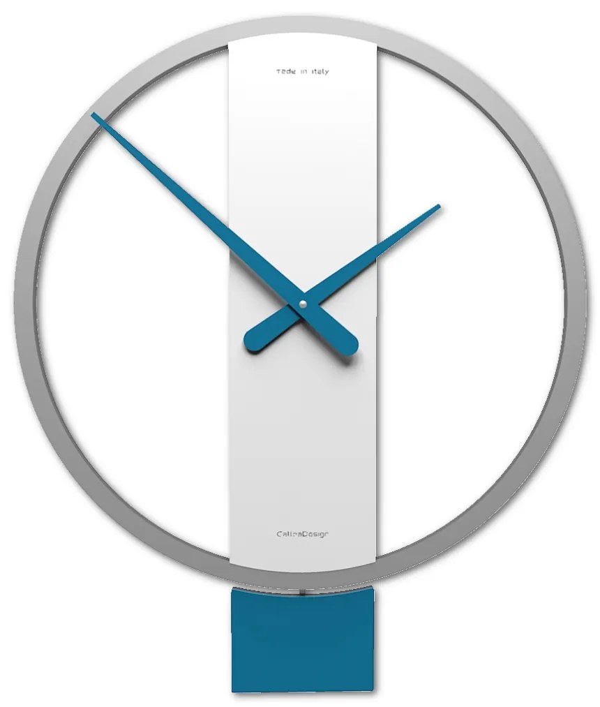 CALLEADESIGN Orologio a pendolo Kurt blu luce