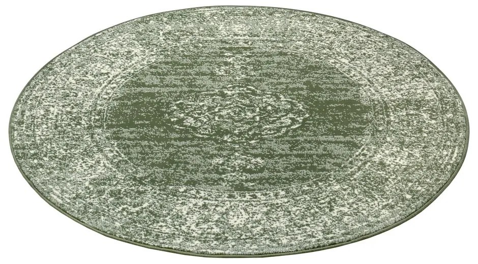 Tappeto rotondo verde ø 160 cm Méridional - Hanse Home
