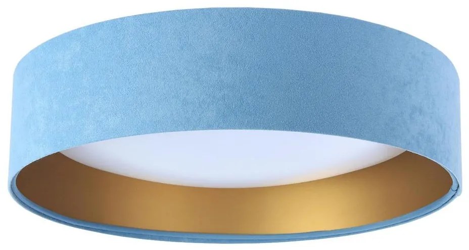 Plafoniera LED GALAXY 1xLED/24W/230V blu/dorata