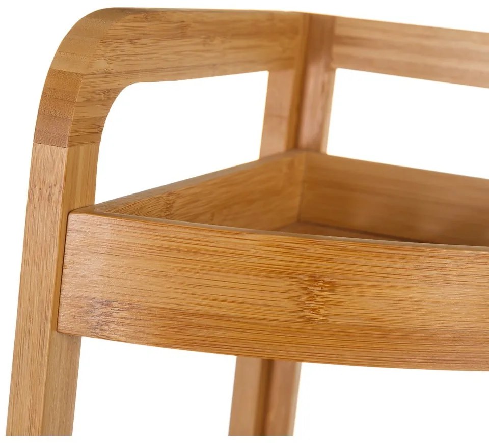 Supporto angolare in bambù a tre livelli - Casa Selección