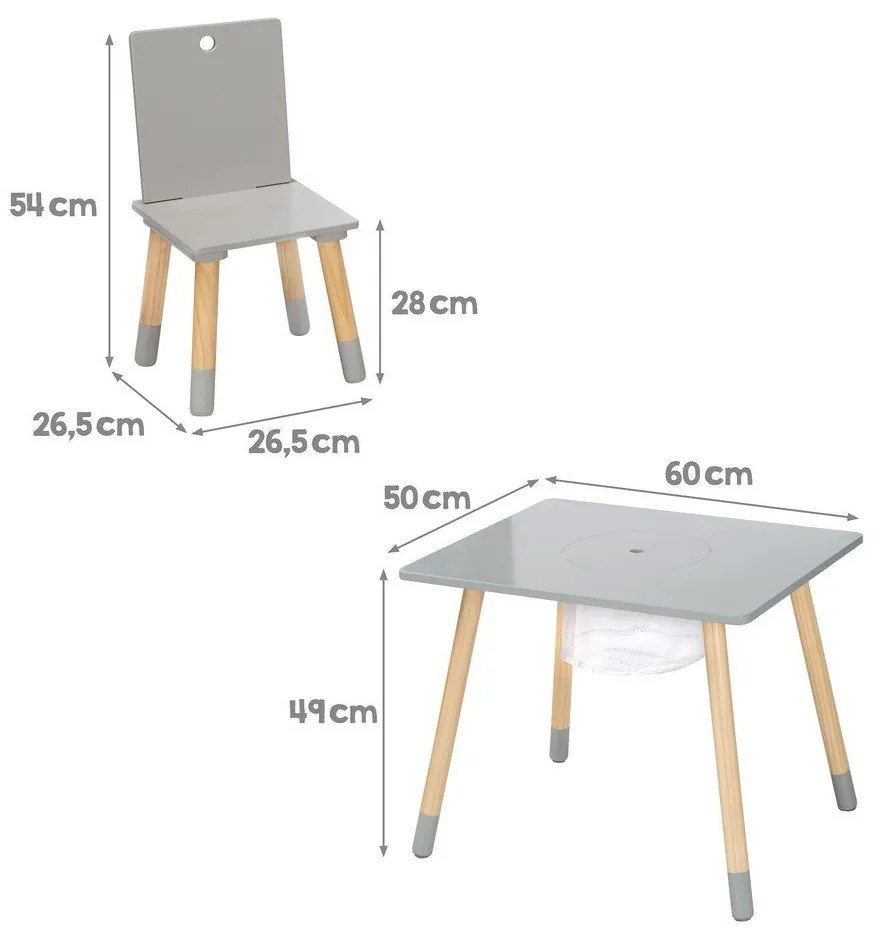Set di mobili per bambini 3 pz – Roba