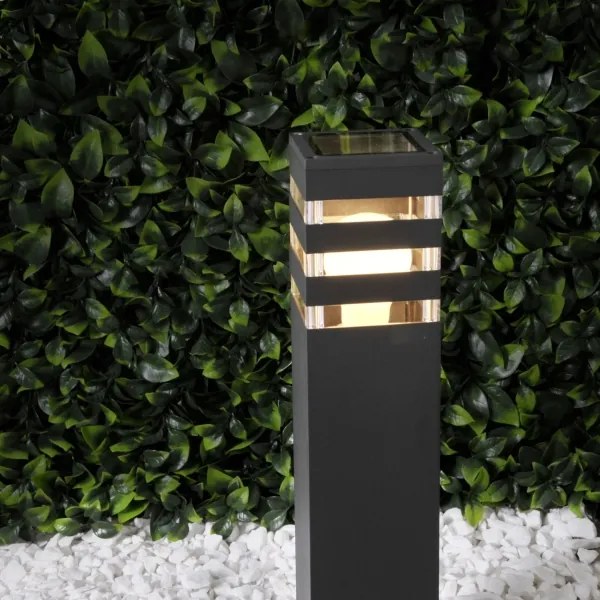 Lampada da esterno dimmerabile LED RGBW TEKSAS 1xE27/9W/230V 74 cm IP44 antracite