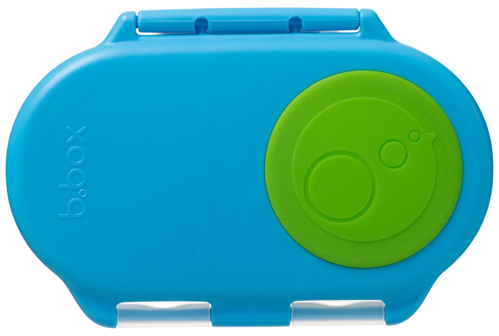 Box porta merenda piccolo – blu/verde