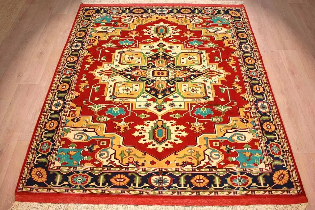 Kazak Tappeto persiano 210 x 240 (Iran) Annodato A Mano