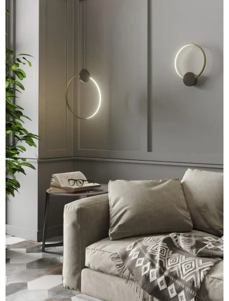 Redo 01-3103 - Applique a LED ATOM LED/20W/230V diametro 60 cm