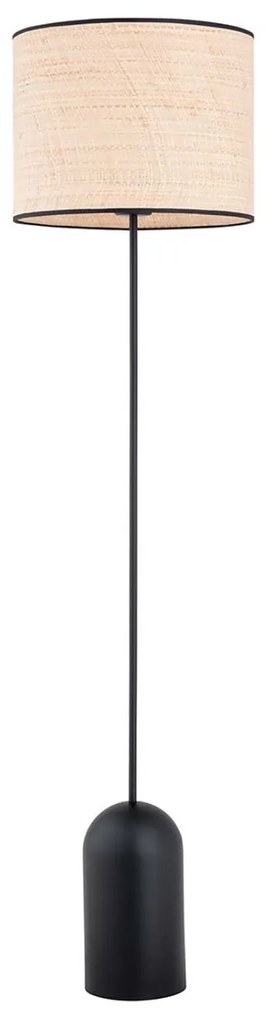 Piantana Minimal Enlil Acciaio Nero 1 Luce E27 Ip20
