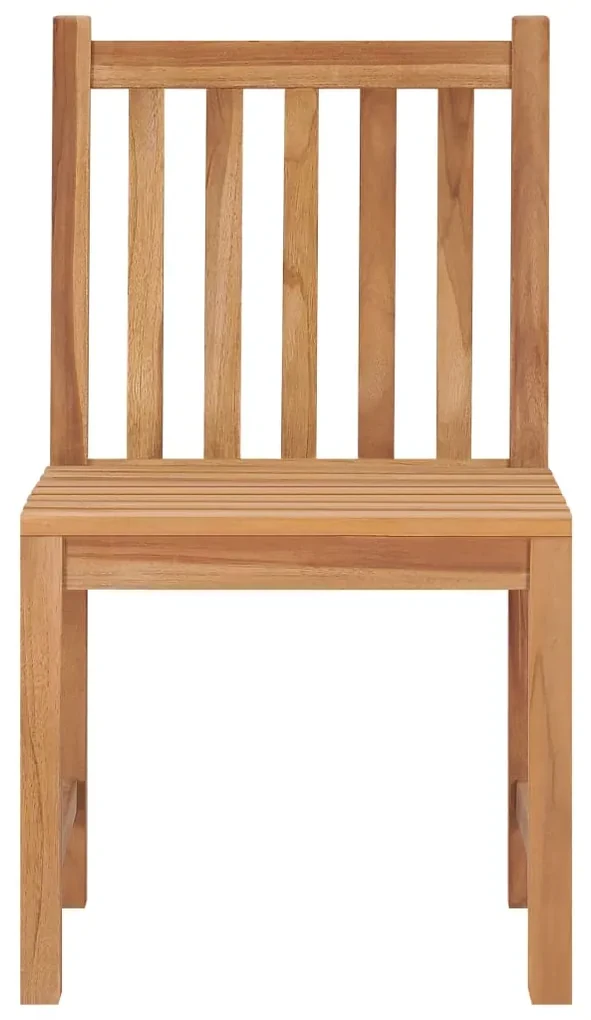 Sedie da giardino 8 pz in legno massello di teak