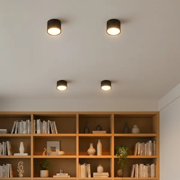 BRILAGI - LED Faretto SMOOTH 1xGX53/15W/230V 60x82 mm nero