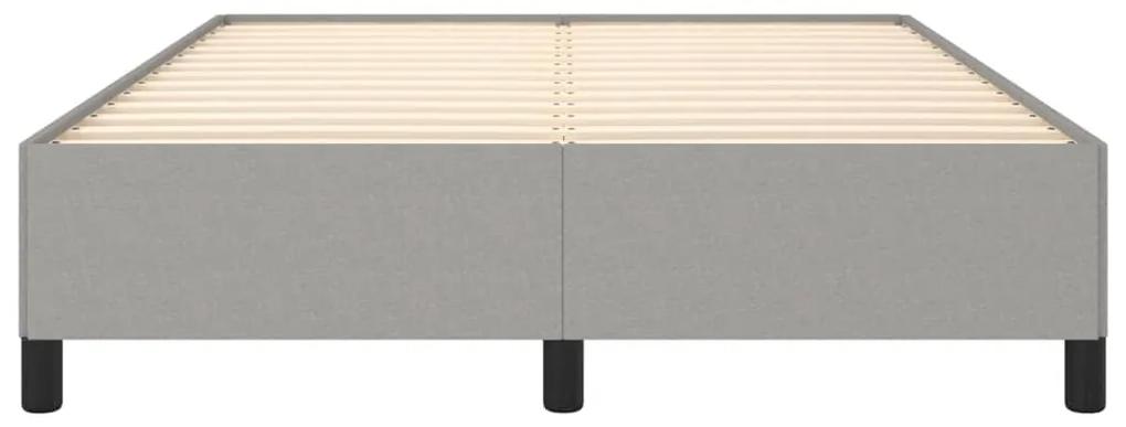 Giroletto grigio chiaro 140x190 cm in tessuto