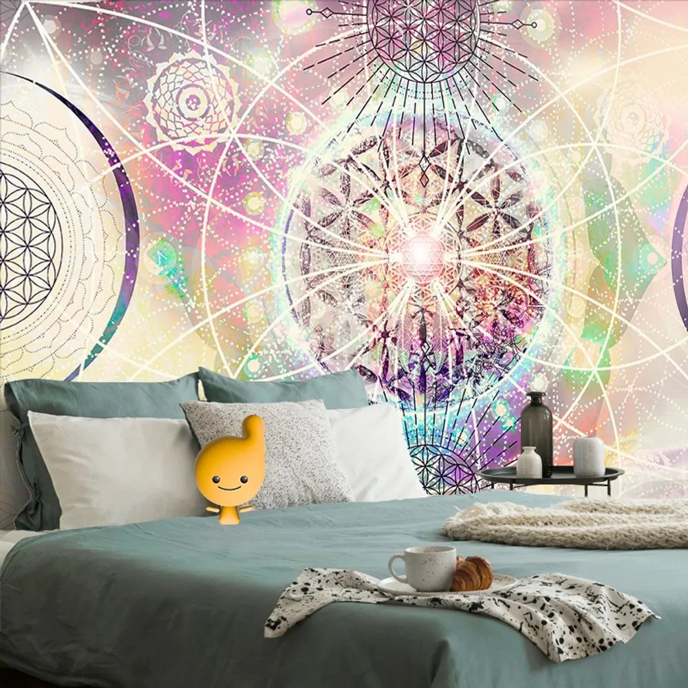 Carta da parati – Mandala in design interessante