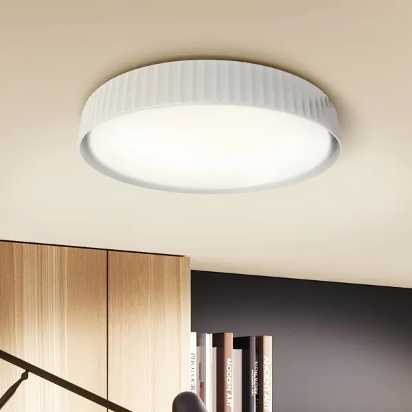 Brilagi - Plafoniera LED dimmerabile LUCIA LED/60W/230V Ø 59 cm bianca + telecomando