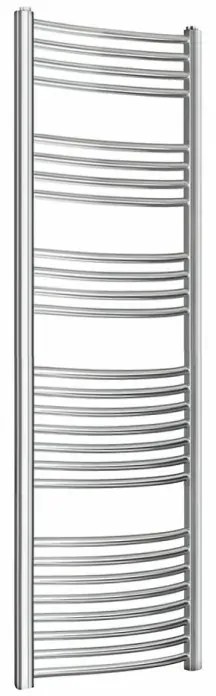 Termoarredo bagno scaldasalviette 60x150 cromo curvo interasse 55 cm
