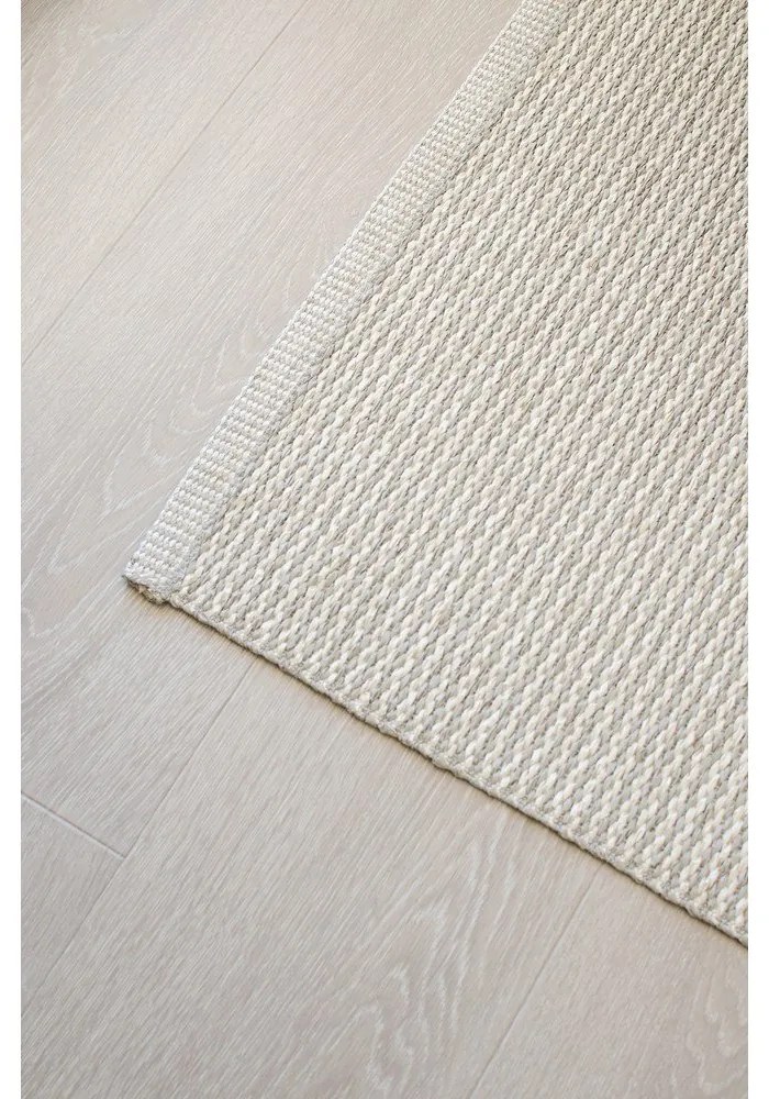 Passatoia da interno/esterno color crema 70x200 cm Mono Linen Vanilla – Pappelina