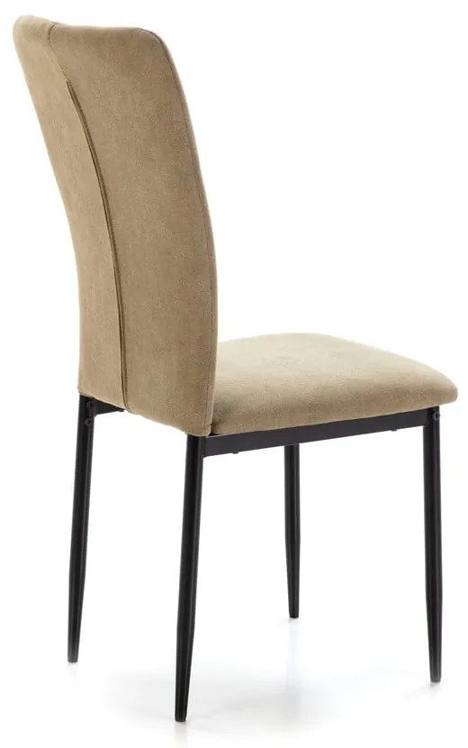 Set di sedie da pranzo kaki 4 pz Holly - Marckeric