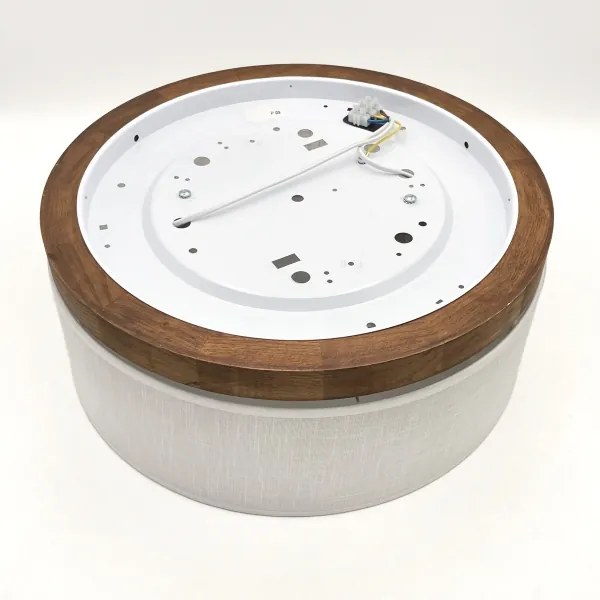 Brilagi - LED Plafoniera BELLADONNA 2xE27/15W/230V diametro 40 cm bianco/quercia ciliegio