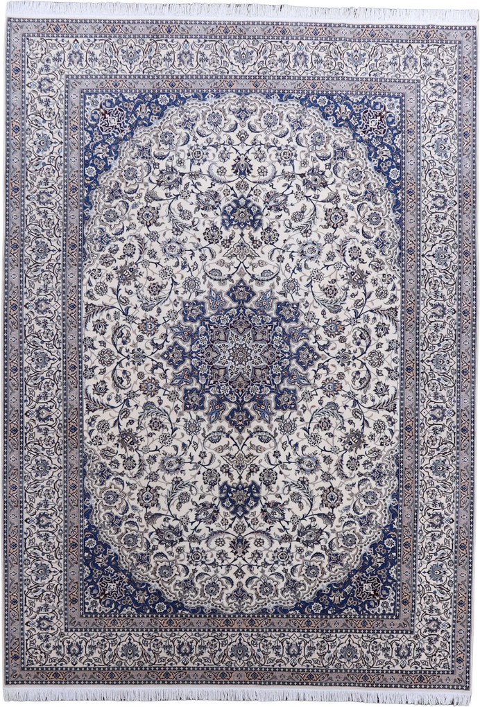 Nain Tappeto 350x250 (Iran) Annodato A Mano