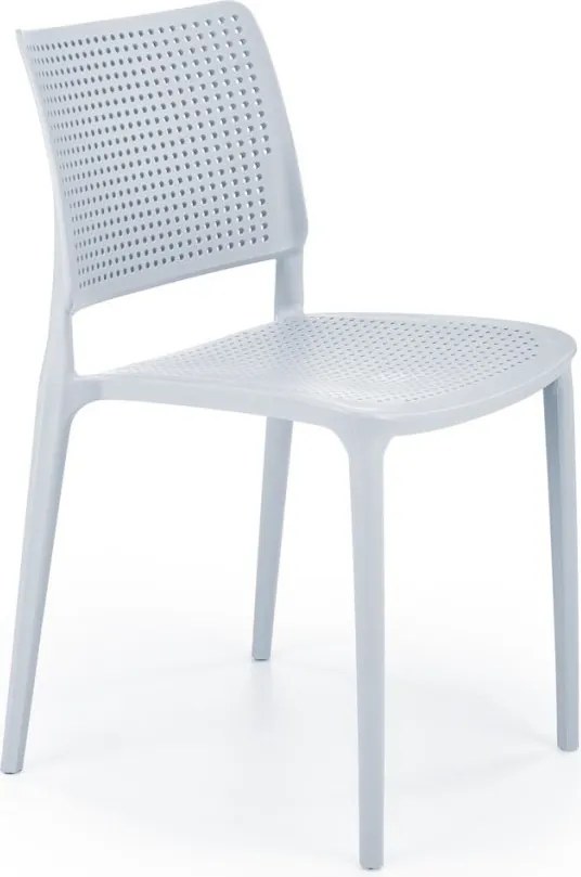 Sedia in plastica K514 azzurro