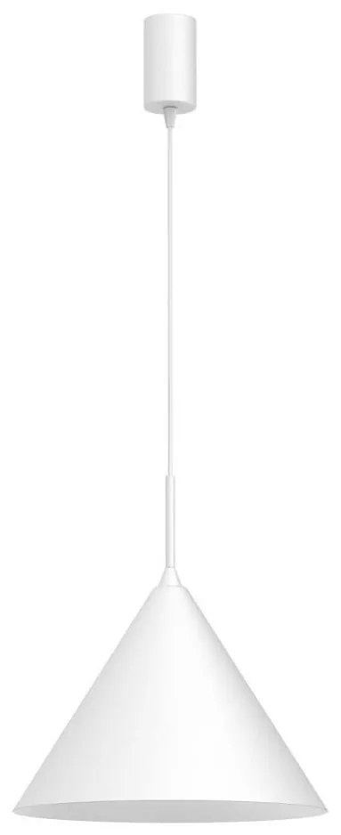 Lampadario a sospensione con cavo CAPITAL 1xGX53/15W/230V Ø 32 cm bianco